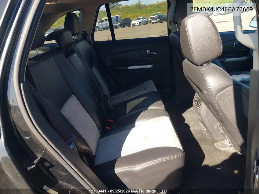 2014 FORD EDGE VIN 2FMDK4JC4EBA72669 — фото 8