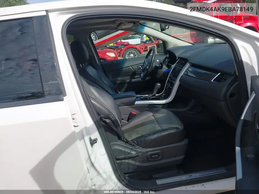 2014 FORD EDGE VIN 2FMDK4AK9EBA78149 — фото 5