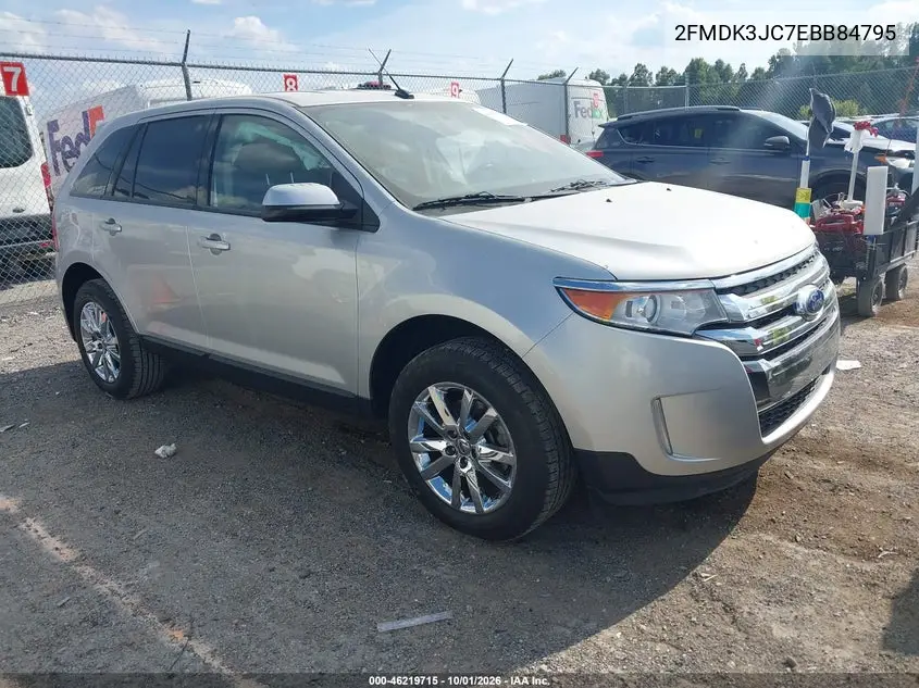 FORD EDGE 2014, VIN 2FMDK3JC7EBB84795