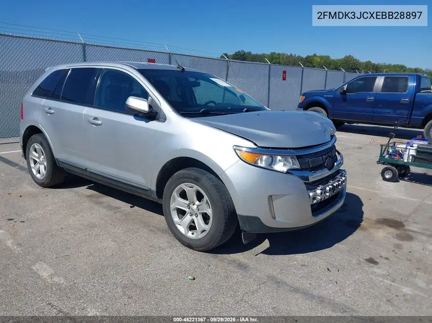 FORD EDGE 2014, VIN 2FMDK3JCXEBB28897