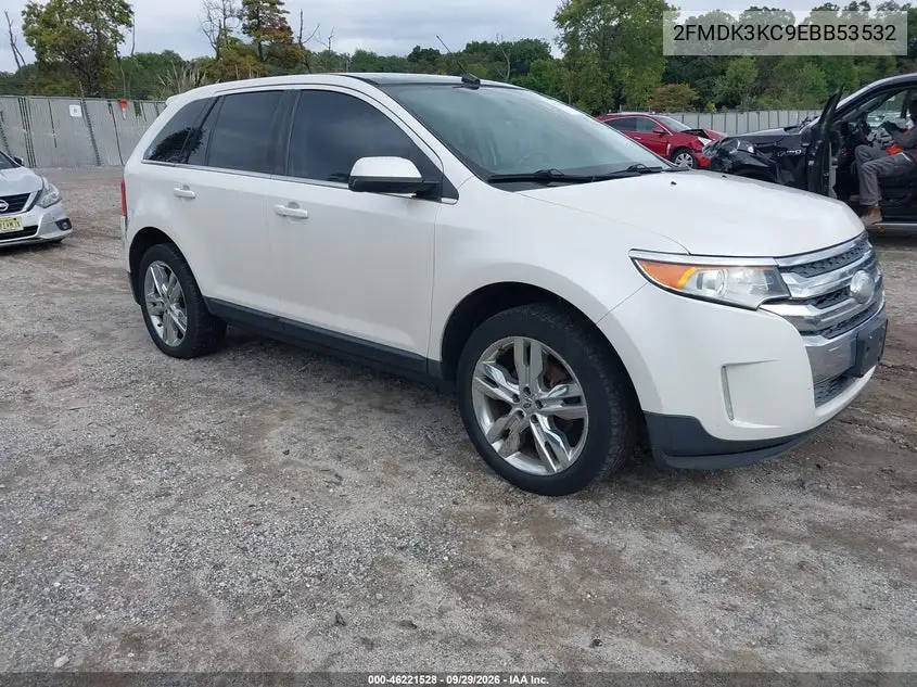 FORD EDGE 2014, VIN 2FMDK3KC9EBB53532
