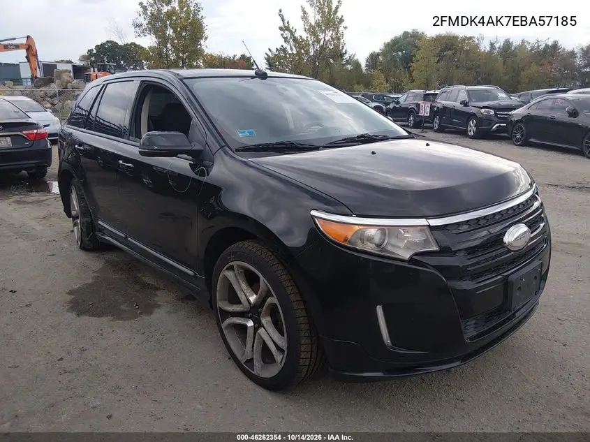 FORD EDGE 2014, VIN 2FMDK4AK7EBA57185