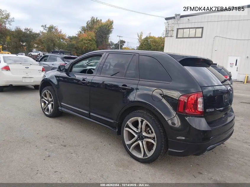 2014 FORD EDGE VIN 2FMDK4AK7EBA57185 — фото 3