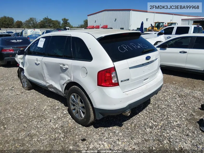 2014 FORD EDGE VIN 2FMDK3JC3EBA99968 — фото 3