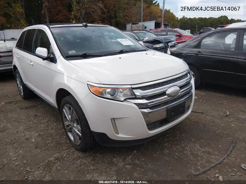 FORD EDGE 2014, VIN 2FMDK4JC5EBA14067