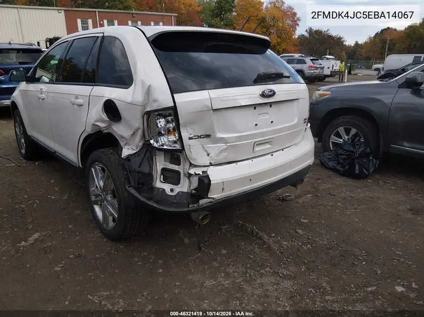 2014 FORD EDGE VIN 2FMDK4JC5EBA14067 — фото 3