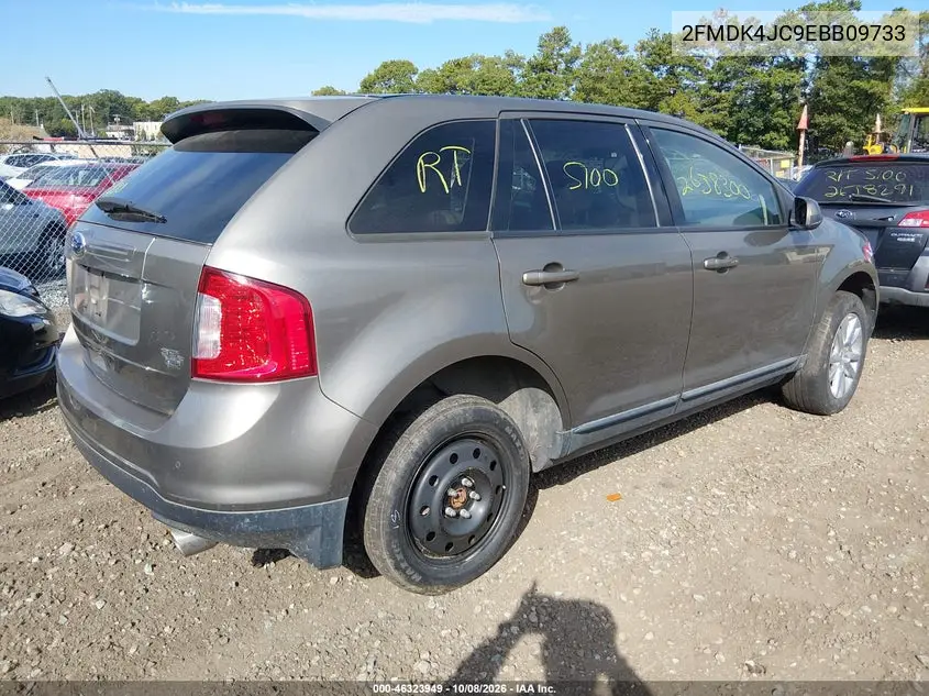 2014 FORD EDGE VIN 2FMDK4JC9EBB09733 — фото 4