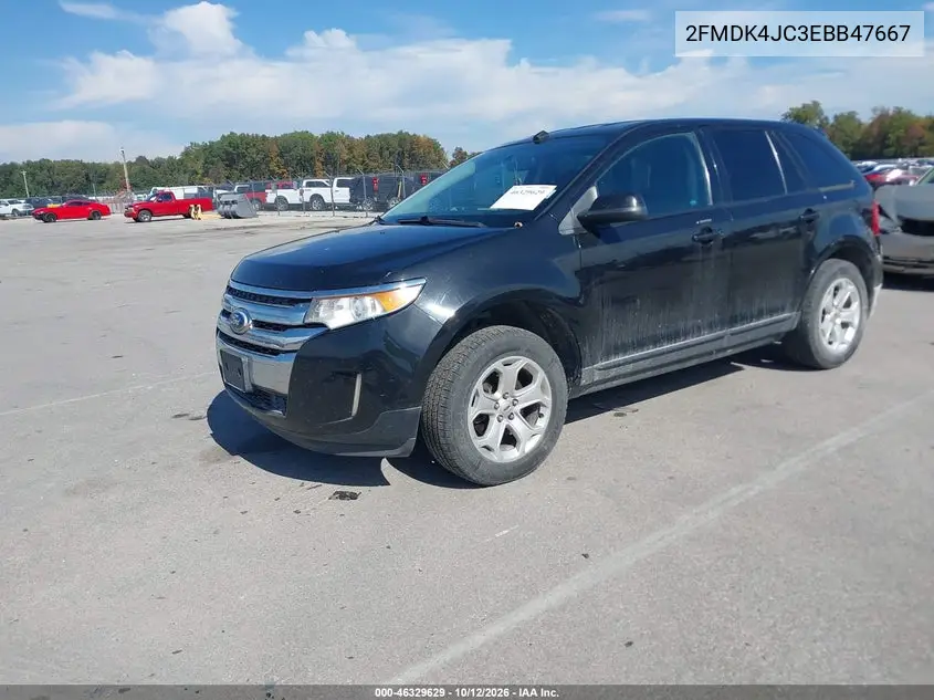 2014 FORD EDGE VIN 2FMDK4JC3EBB47667 — фото 2