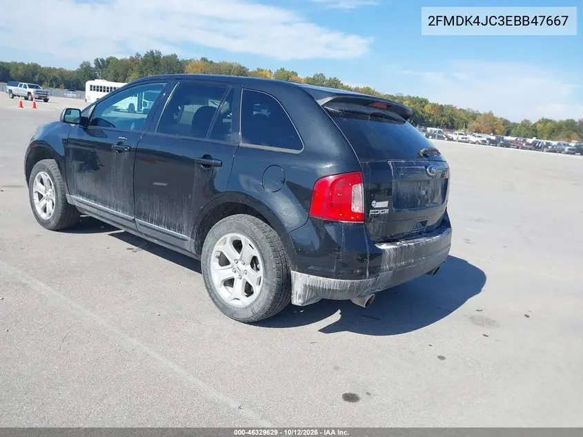 2014 FORD EDGE VIN 2FMDK4JC3EBB47667 — фото 3
