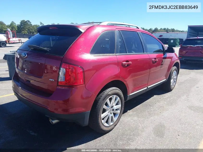 2014 FORD EDGE VIN 2FMDK3JC2EBB83649 — фото 4