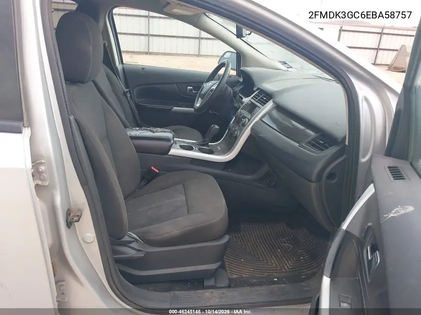 2014 FORD EDGE VIN 2FMDK3GC6EBA58757 — фото 5