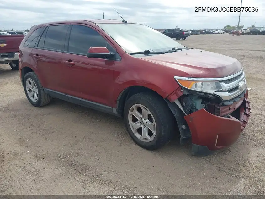FORD EDGE 2014, VIN 2FMDK3JC6EBB75036