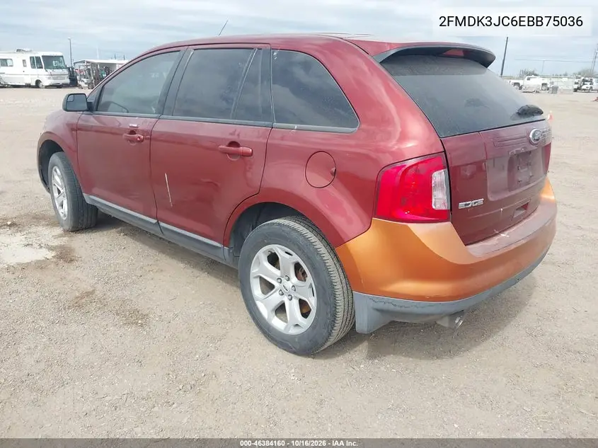2014 FORD EDGE VIN 2FMDK3JC6EBB75036 — фото 3
