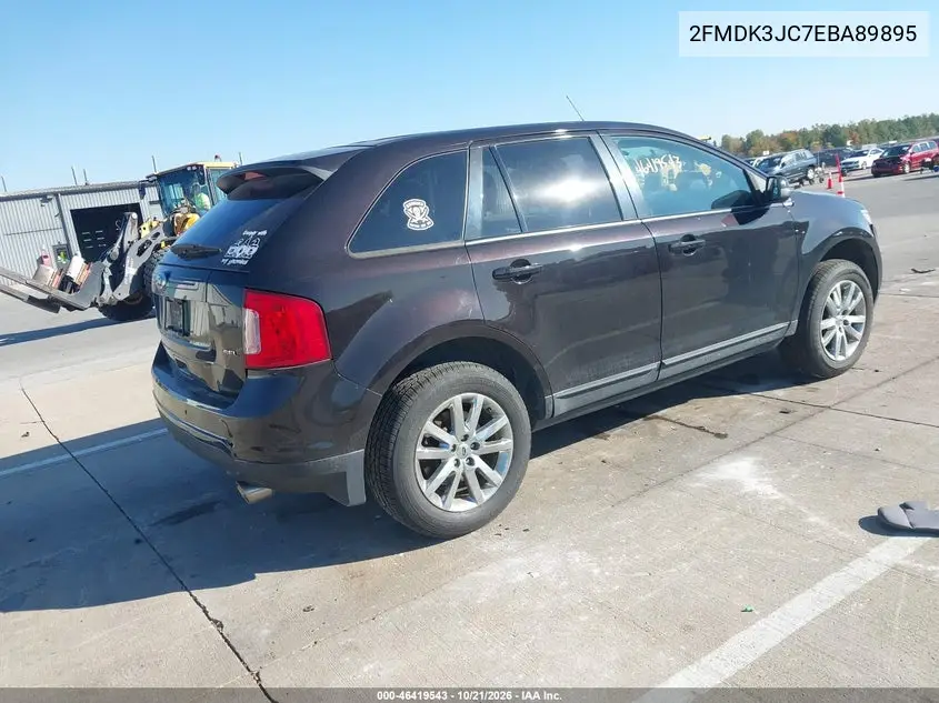 2014 FORD EDGE VIN 2FMDK3JC7EBA89895 — фото 4