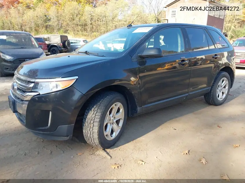 2014 FORD EDGE VIN 2FMDK4JC2EBA44272 — фото 2