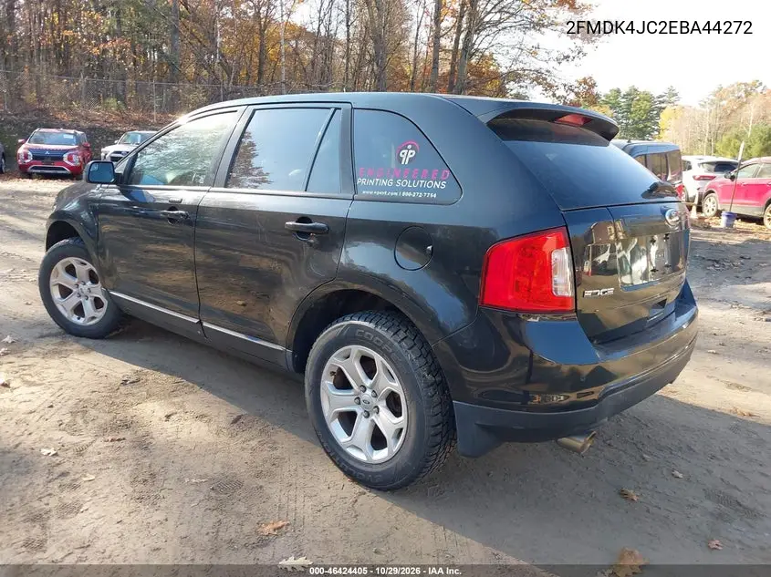2014 FORD EDGE VIN 2FMDK4JC2EBA44272 — фото 3