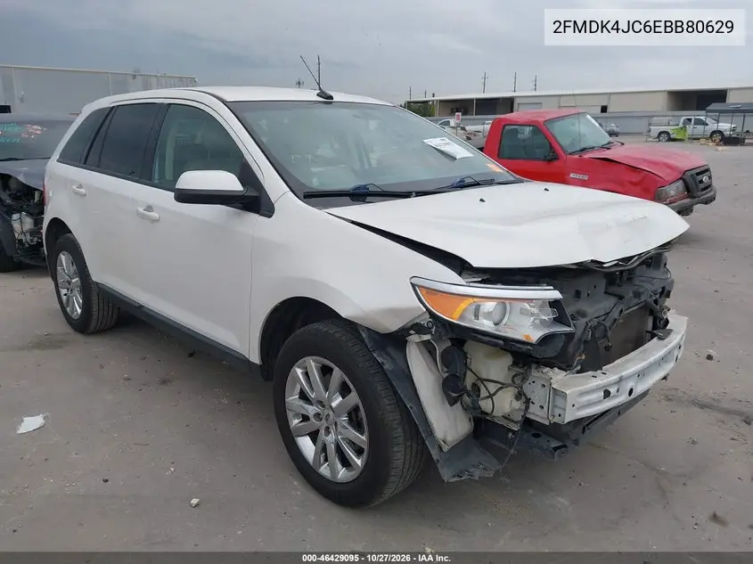 FORD EDGE 2014, VIN 2FMDK4JC6EBB80629