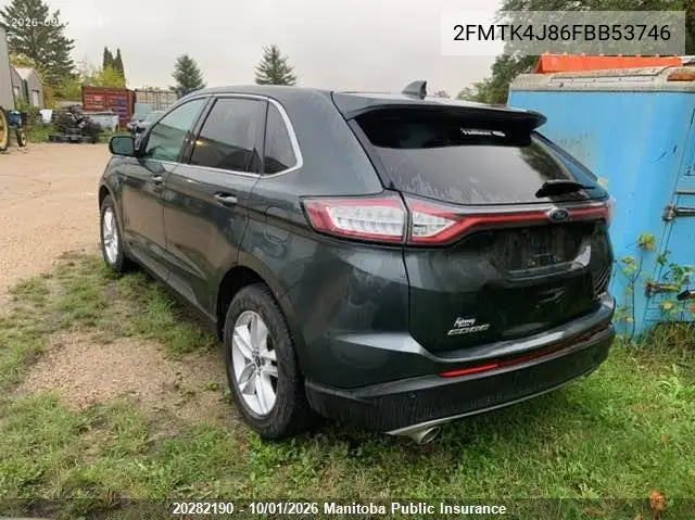 2015 FORD EDGE VIN 2FMTK4J86FBB53746 — фото 3