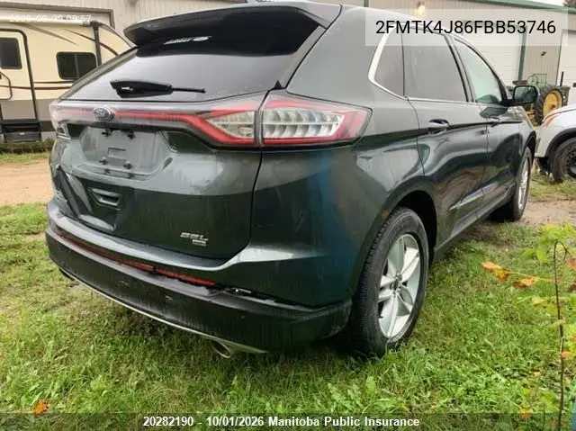 2015 FORD EDGE VIN 2FMTK4J86FBB53746 — фото 6