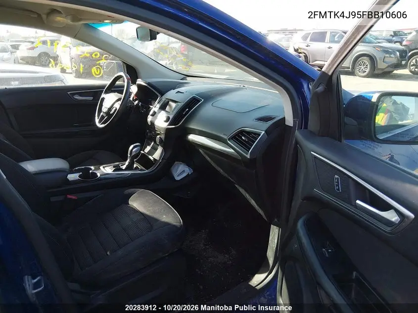FORD EDGE 2015, VIN 2FMTK4J95FBB10606