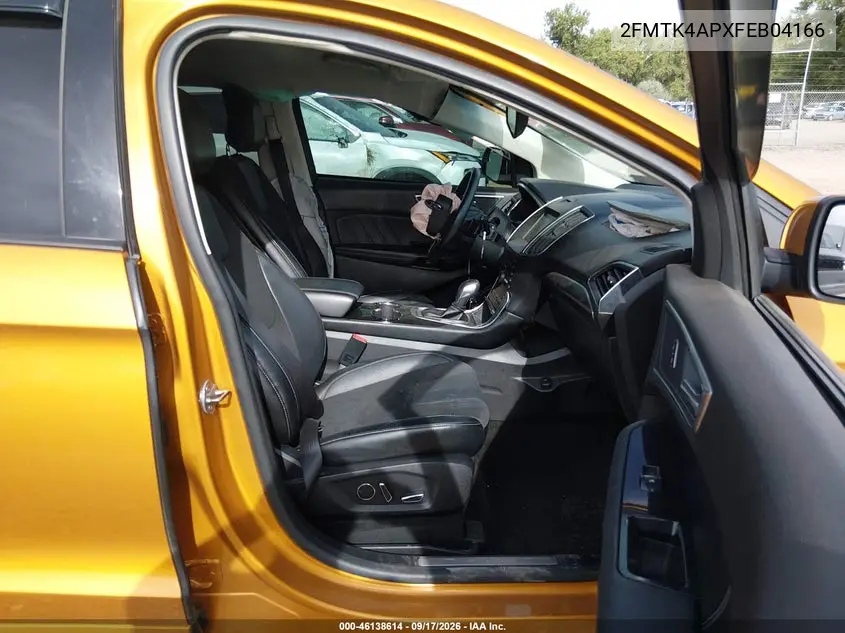 2015 FORD EDGE VIN 2FMTK4AP8FBB04166 — фото 5