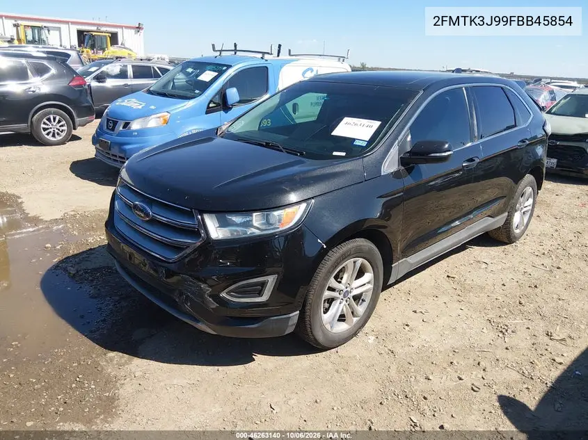 2015 FORD EDGE VIN 2FMTK3J99FBB45854 — фото 2