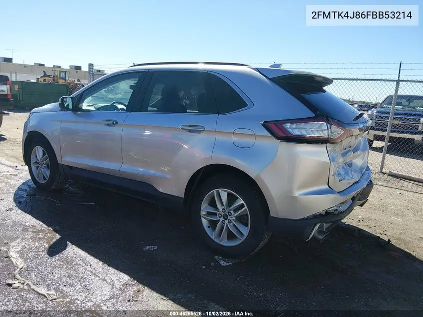 2015 FORD EDGE VIN 2FMTK4J86FBB53214 — фото 3