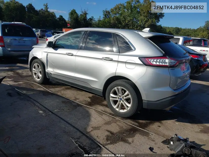 2015 FORD EDGE VIN 2FMTK4J89FBC04852 — фото 3