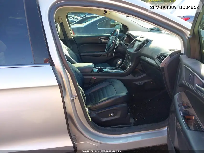 2015 FORD EDGE VIN 2FMTK4J89FBC04852 — фото 5