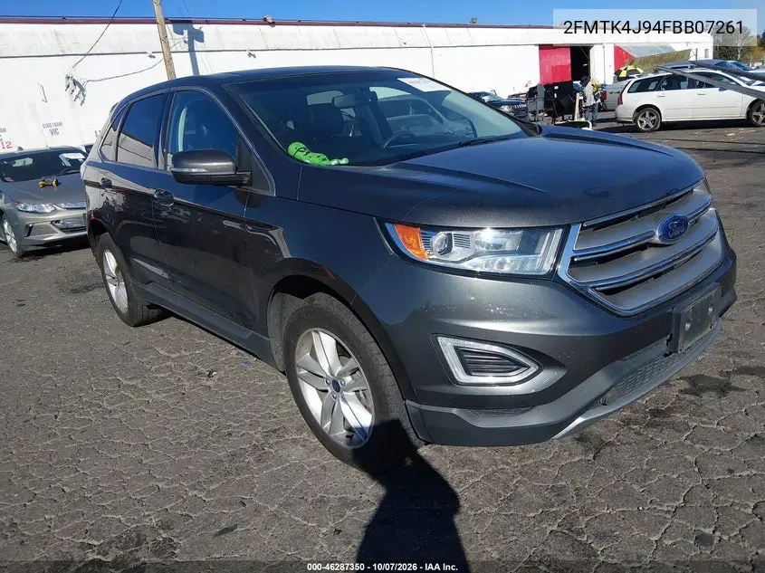 FORD EDGE 2015, VIN 2FMTK4J94FBB07261
