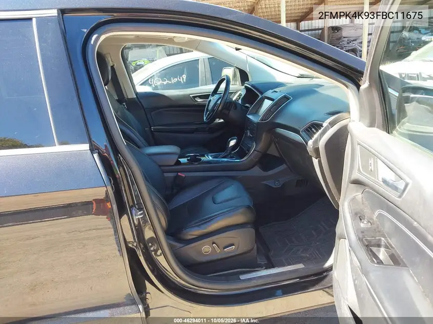 2015 FORD EDGE VIN 2FMPK4K93FBC11675 — фото 5