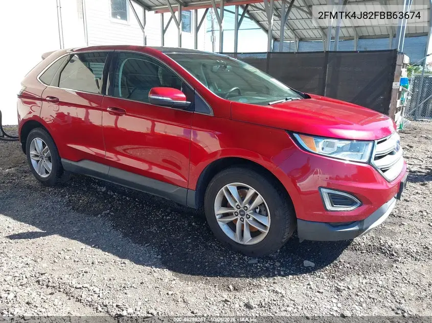 FORD EDGE 2015, VIN 2FMTK4J82FBB63674