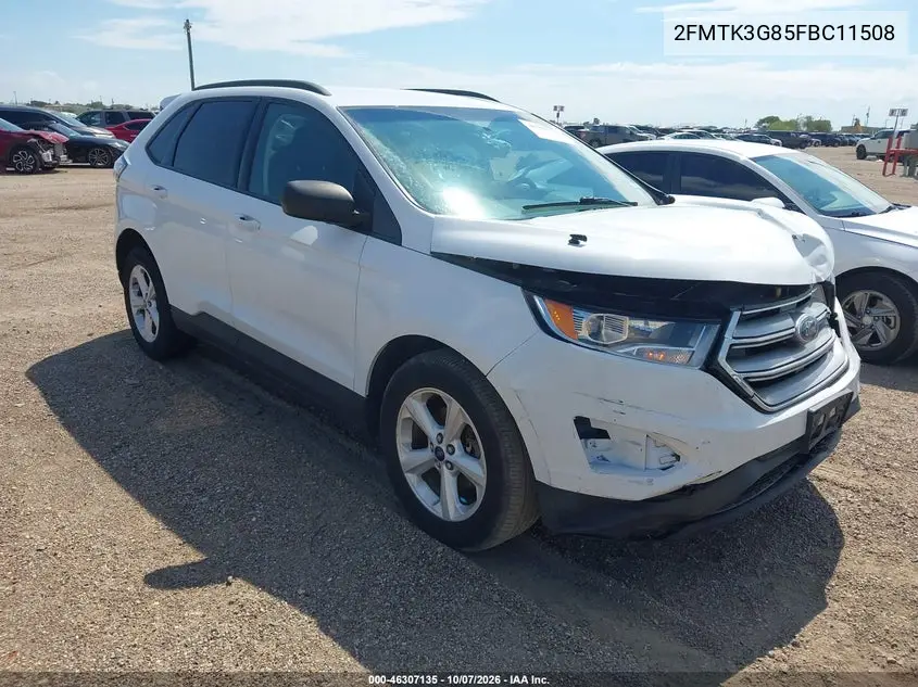 FORD EDGE 2015, VIN 2FMTK3G85FBC11508