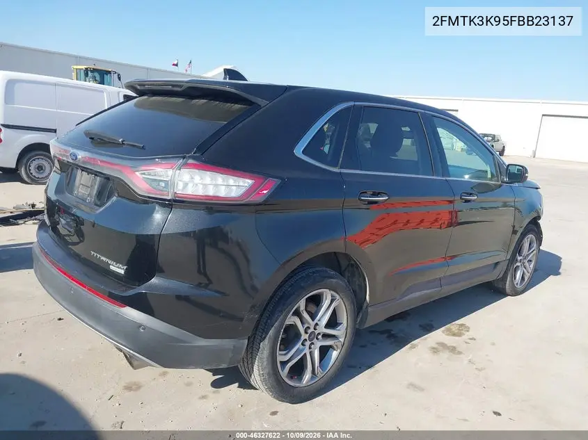 2015 FORD EDGE VIN 2FMTK3K95FBB23137 — фото 4