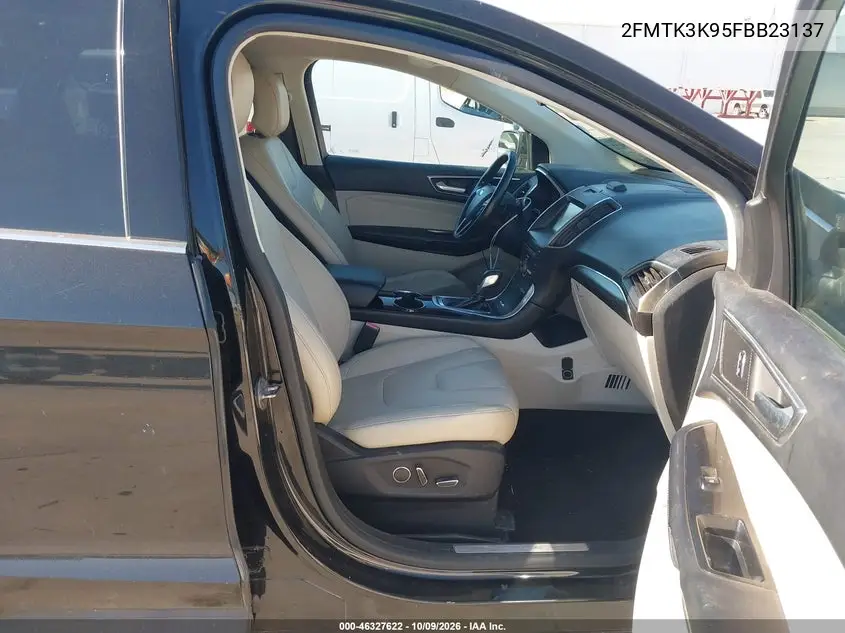 2015 FORD EDGE VIN 2FMTK3K95FBB23137 — фото 5