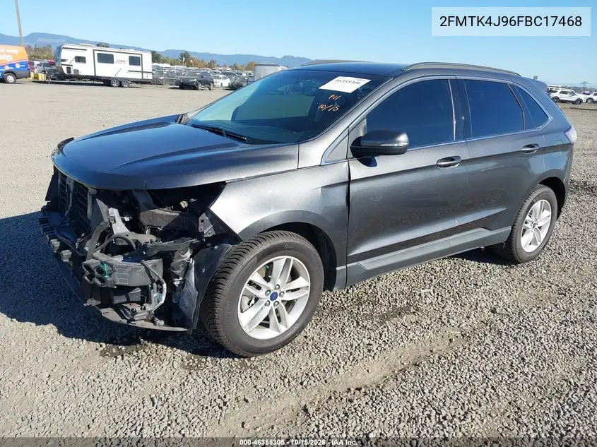 2015 FORD EDGE VIN 2FMTK4J96FBC17468 — фото 2