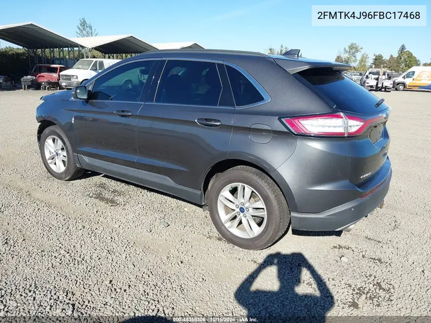 2015 FORD EDGE VIN 2FMTK4J96FBC17468 — фото 3