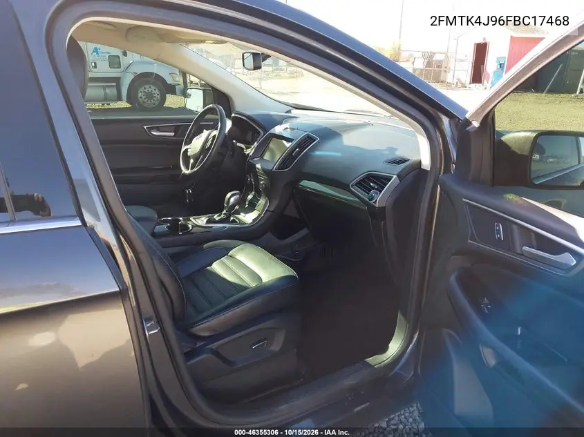 2015 FORD EDGE VIN 2FMTK4J96FBC17468 — фото 5