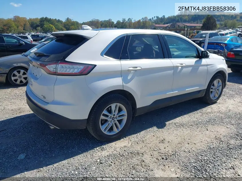 2015 FORD EDGE VIN 2FMTK4J83FBB58306 — фото 4