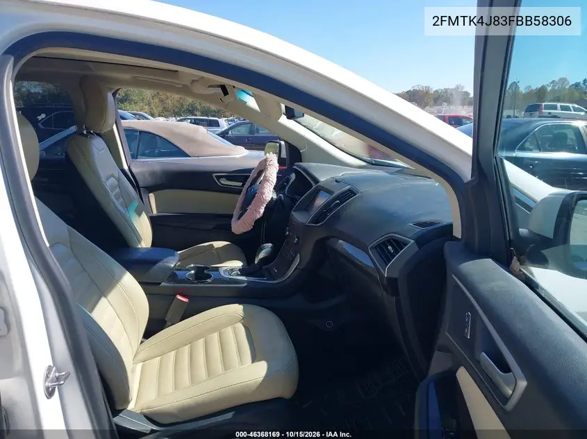 2015 FORD EDGE VIN 2FMTK4J83FBB58306 — фото 5