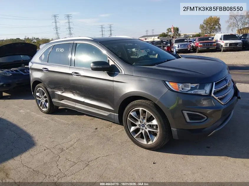 FORD EDGE 2015, VIN 2FMTK3K85FBB08550