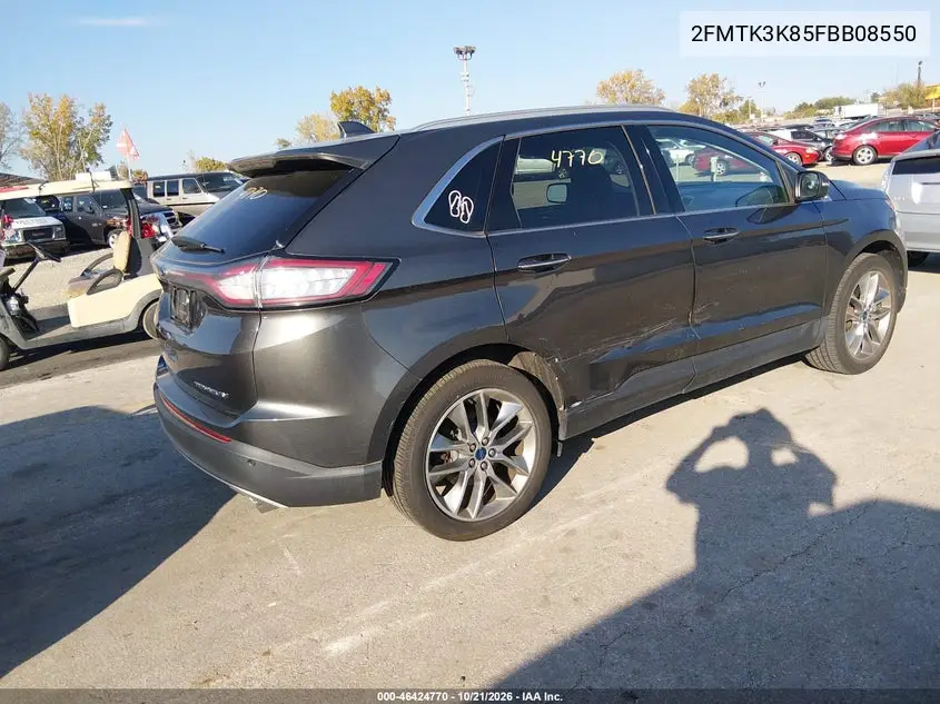 2015 FORD EDGE VIN 2FMTK3K85FBB08550 — фото 4