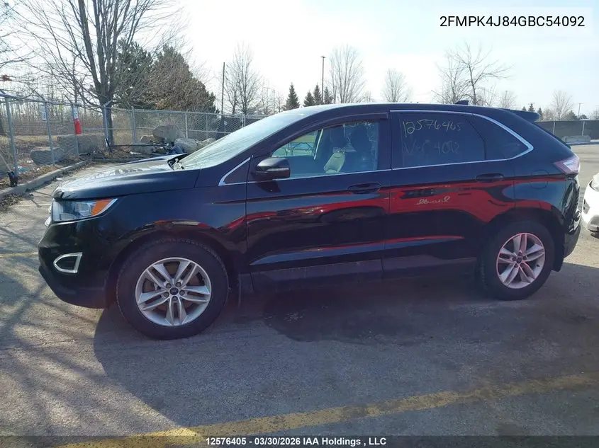 2016 FORD EDGE VIN 2FMPK4J84GBC54092 — фото 14
