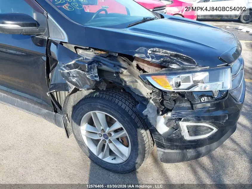 2016 FORD EDGE VIN 2FMPK4J84GBC54092 — фото 6