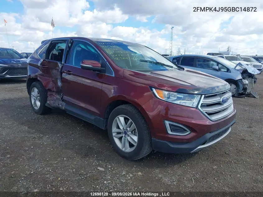 FORD EDGE 2016, VIN 2FMPK4J95GBC14872