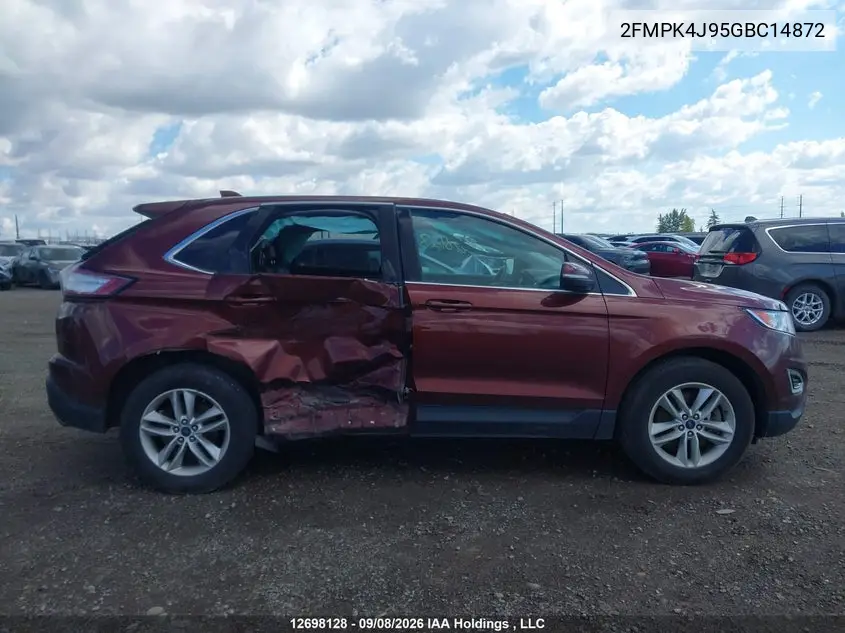 2016 FORD EDGE VIN 2FMPK4J95GBC14872 — фото 13