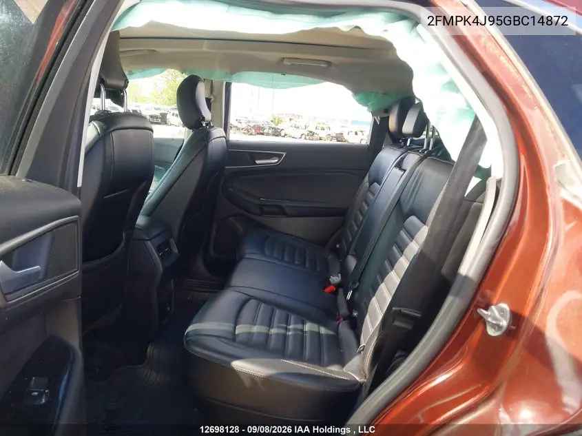 2016 FORD EDGE VIN 2FMPK4J95GBC14872 — фото 8