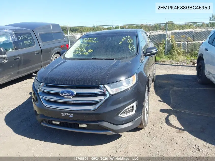 2016 FORD EDGE VIN 2FMPK4K88GBC46950 — фото 13