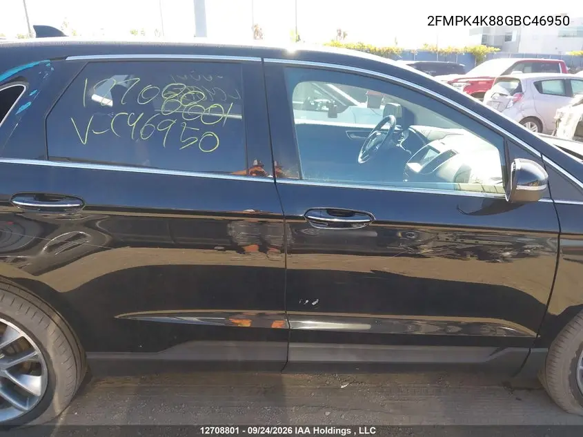 2016 FORD EDGE VIN 2FMPK4K88GBC46950 — фото 14