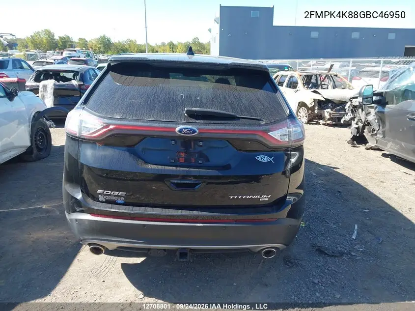 2016 FORD EDGE VIN 2FMPK4K88GBC46950 — фото 17